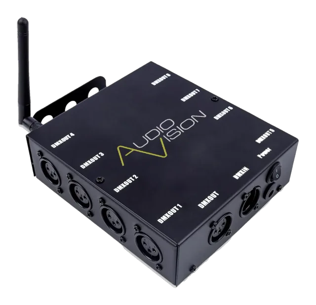Блок разветвления и усиления сигнала DMX512 AudioVision Split 6