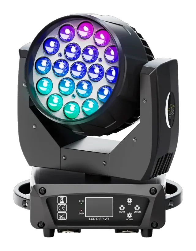 AudioVision Luma 19LC 19x15Z Wash, RGBW, DMX512