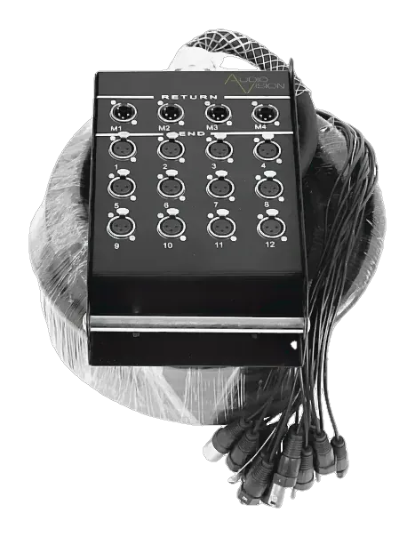 Мультикор для микшерных пультов AudioVision Link Stage 12×4